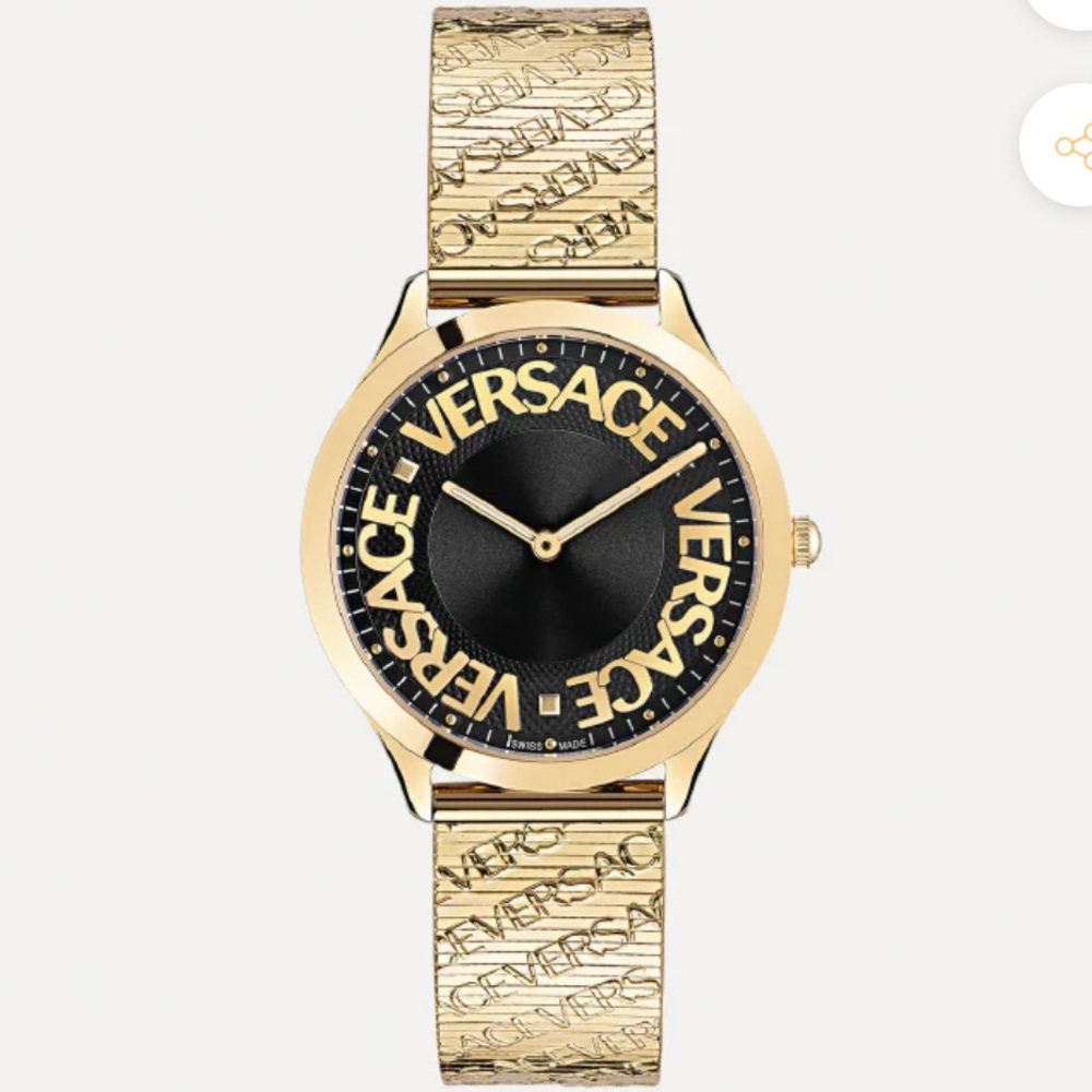 VERSACE LOGO HALO WOMEN WATCH